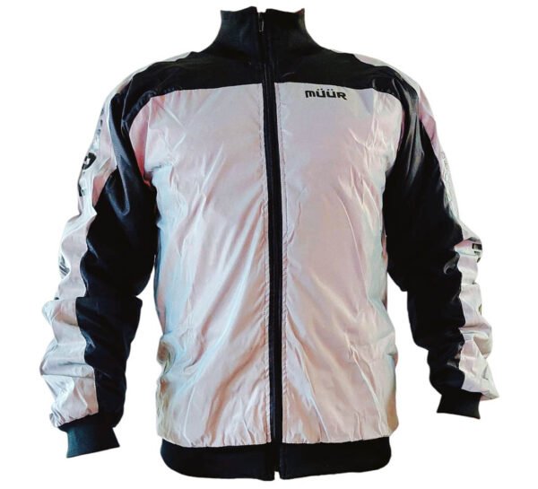 CHAQUETA PARA HOMBRE (NEGRO PLATEADO) MODELO N ¿?