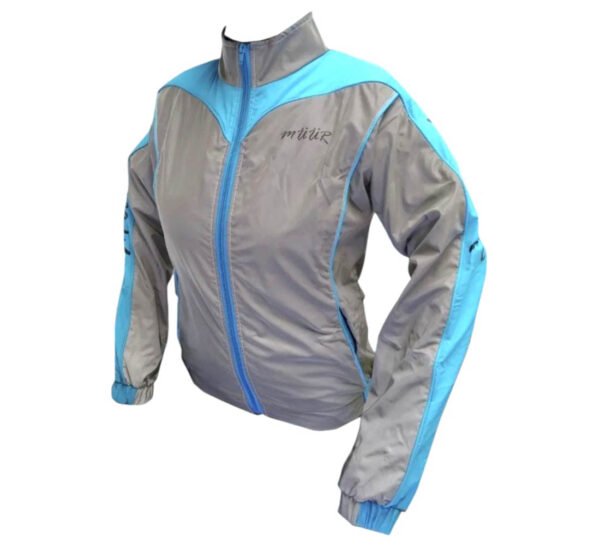CHAQUETA PARA MUJER (AZUL PLATEADO) MODELO N ¿?