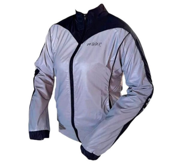 CHAQUETA PARA MUJER (NEGRO PLATEADO) MODELO N ¿?
