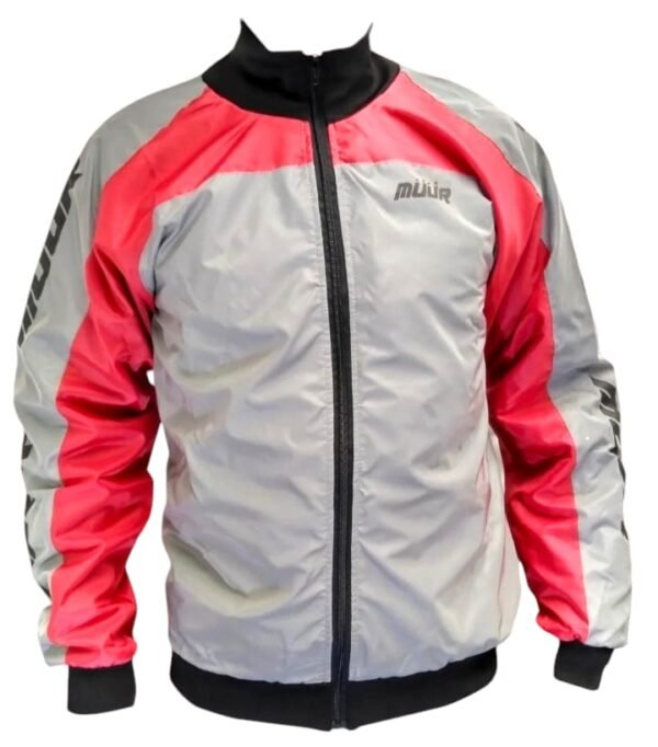 CHAQUETA PARA HOMBRE (ROJO PLATEADO) MODELO N ¿?